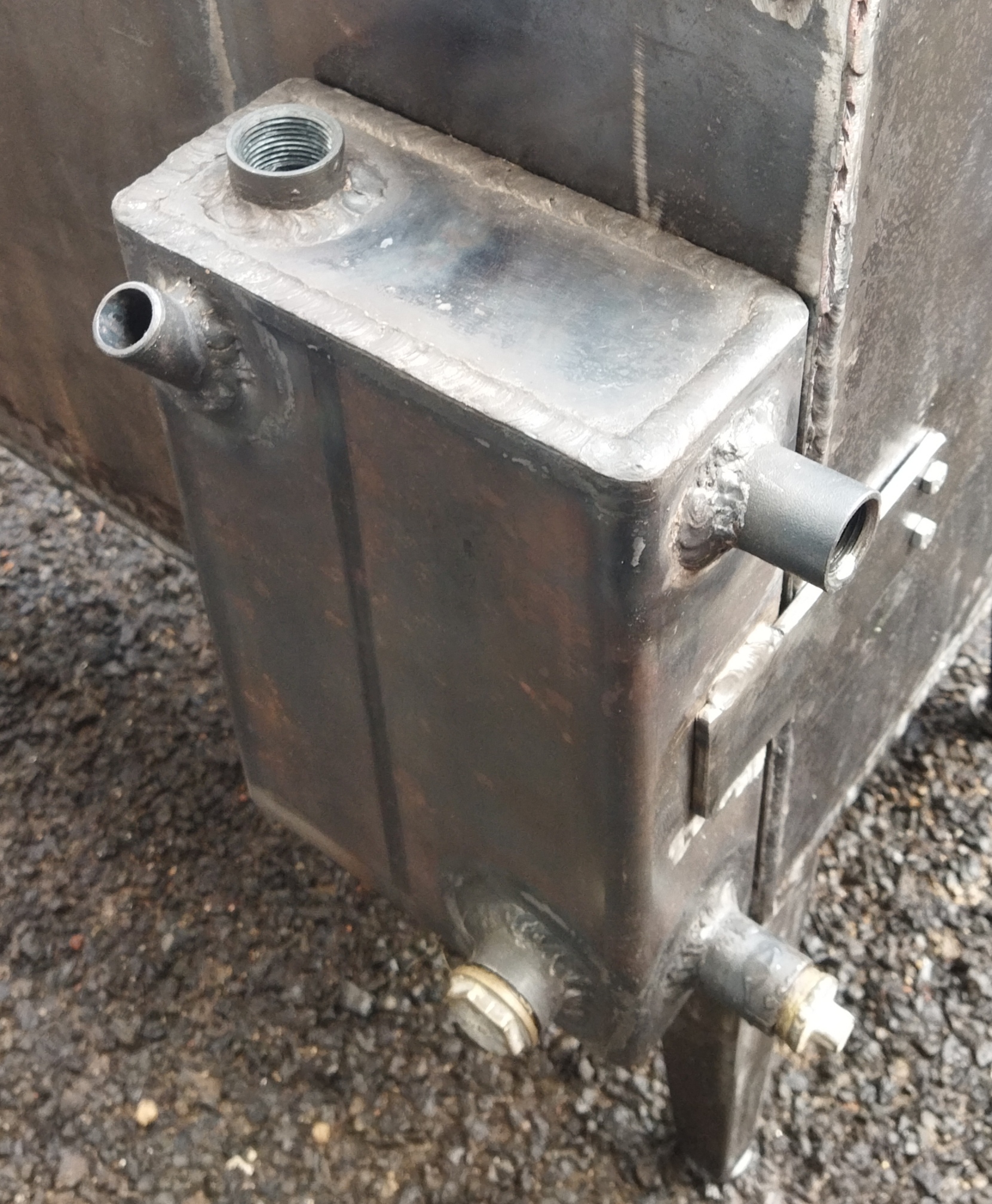 Mini cuisinière à bois bouilleur