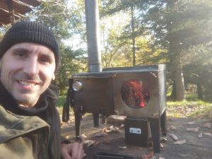 Mini cuisinière à bois Domino